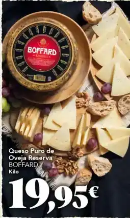 Gadis Boffard - queso puro de oveja reserva oferta