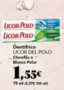 Gadis Licor del polo - dentifrico oferta
