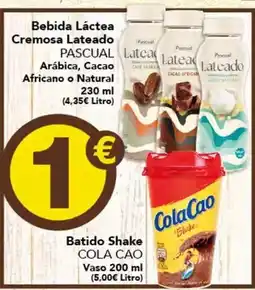 Gadis Cola cao - bebida láctea cremosa lateado oferta