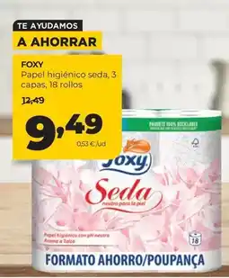 Alimerka Foxy - papel higiénico seda oferta