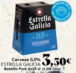 Gadis Estrella galicia - cerveza 0.0% oferta