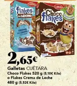 Gadis Cuétara - galletas choco flakes oferta