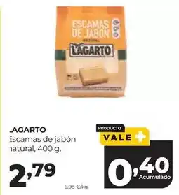 Alimerka Lagarto - escamas de jabón natural oferta