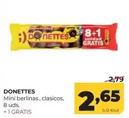 Alimerka Donettes - mini berlinas oferta