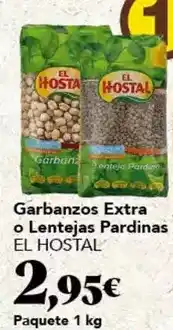 Gadis El hostal - garbanzos extra o lentejas oferta
