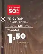 Alimerka Friguron - helado oferta