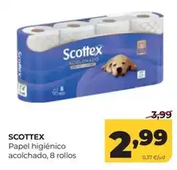 Alimerka Scottex - papel higienico acolchado oferta