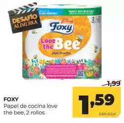 Alimerka Foxy - papel de cocina love the bee oferta