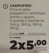 Alimerka Campofrío - pizza & salsa pepperoni oferta