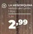 Alimerka La menorquina - helado de turron oferta