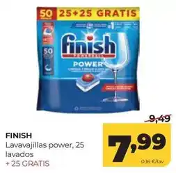 Alimerka Finish - lavavajillas power oferta