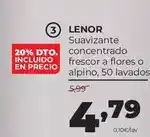 Alimerka Lenor - suavizante concentrado frescor a flores o alpino oferta