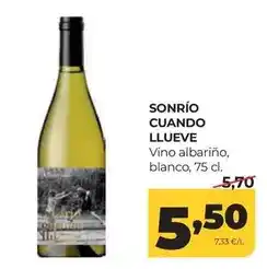 Alimerka Blanco - vino albarino oferta