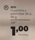 Alimerka Risi - gusanitos o palomitas oferta