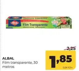 Alimerka Albal - film transparente, 30 metros oferta