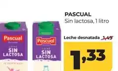 Alimerka Pascual - sin lactosa leche desnatada oferta