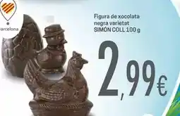 Valvi Supermercats Simon - figura de xocolata negra oferta