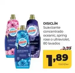Alimerka Disiclin - suavizante concentrado oceanic, spring rose o ultraviolet oferta