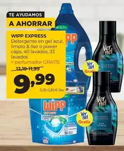 Alimerka Wipp express - detergente en gel azul oferta