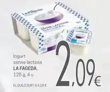 Valvi Supermercats La fageda - logurt sense lactosa oferta
