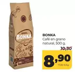 Alimerka Nestlé - bonka café en grano natural oferta