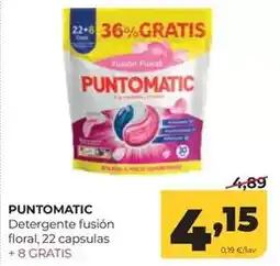 Alimerka Punto matic - detergente fusion floral oferta