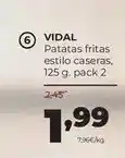 Alimerka Vidal - patatas fritas estilo caseras oferta