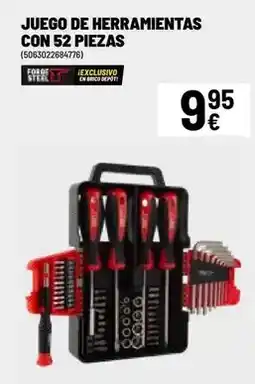 Brico Depôt Brico - juego de herramientas con 52 piezas oferta