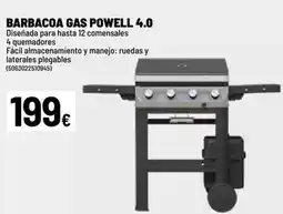 Brico Depôt Barbacoa gas powell 4.0 oferta