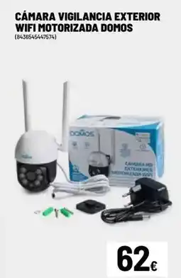 Brico Depôt Cámara vigilancia exterior wifi motorizada domos oferta