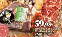 Gadis EL RUBIO Jamón de Cebo Campo 50% Raza Ibérica al Corte oferta
