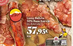 Gadis EL RAIGAL Lomo Bellota 50% Raza Ibérica oferta