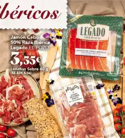 Gadis EL POZO Jamón Cebo 50% Raza Ibérica Legado oferta