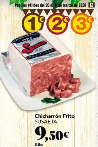 Gadis SUSAETA Chicharrón Frito oferta