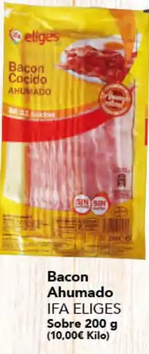 Gadis IFA ELIGES Bacon Ahumado Sobre oferta