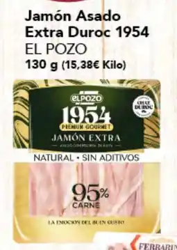 Gadis EL POZO 1954 Jamón Asado Extra Duroc oferta