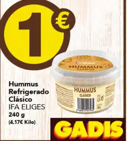 Gadis IFA ELIGES Hummus Refrigerado Clásico oferta