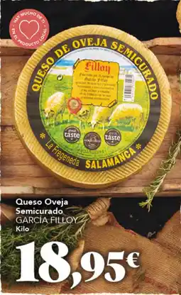 Gadis GARCÍA FILLOY Queso Oveja Semicurado oferta