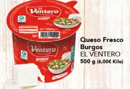 Gadis EL VENTERO Queso Fresco Burgos oferta