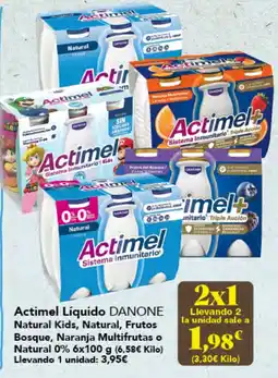 Gadis DANONE Actimel Líquido oferta