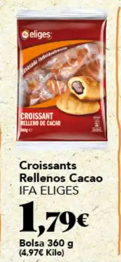 Gadis IFA ELIGES Croissants Rellenos Cacao oferta