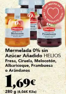 Gadis HELIOS Mermelada 0% sin Azúcar Añadido oferta