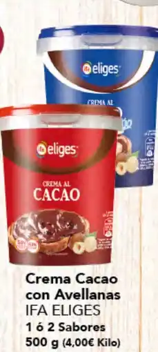 Gadis IFA ELIGES Crema Cacao con Avellanas oferta