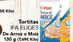 Gadis IFA ELIGES Tortitas De Arroz o Maíz oferta