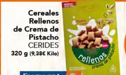 Gadis CERIDES Cereales Rellenos de Crema de Pistacho oferta