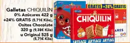 Gadis CHIQUILÍN Galletas 0% Azúcares oferta
