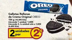 Gadis OREO Galletas Rellenas de Crema Original oferta