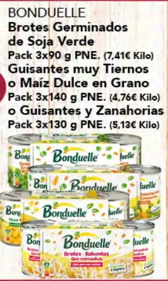 Gadis BONDUELLE Brotes Germinados de Soja Verde oferta