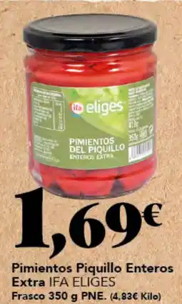 Gadis IFA ELIGES Pimientos Piquillo Enteros Extra oferta