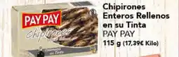 Gadis PAY PAY Chipirones Enteros Rellenos en su Tinta oferta